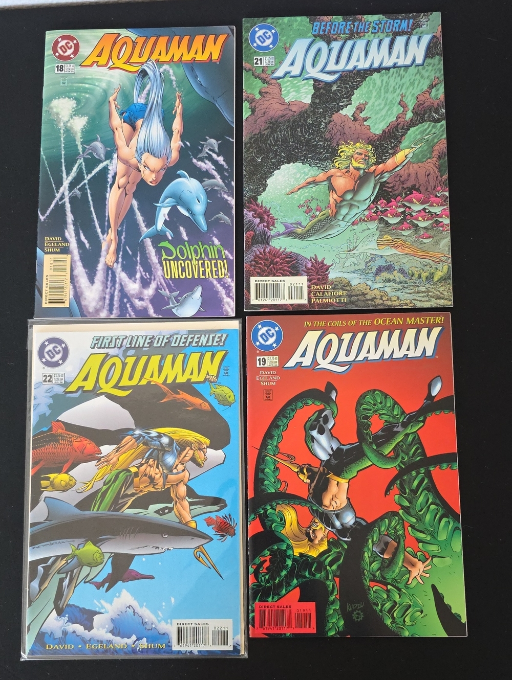 DC Aquaman Comic Book Set (4)